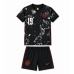 Canada Alphonso Davies #19 Bortedraktsett Barn VM 2026 Kortermet (+ Korte bukser)
